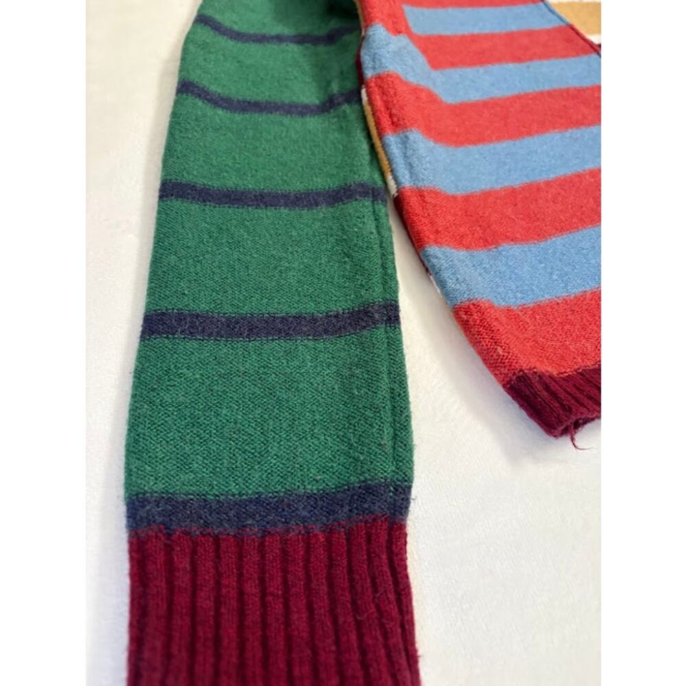 American Eagle Patchwork Striped Sweater, Women M - image 7